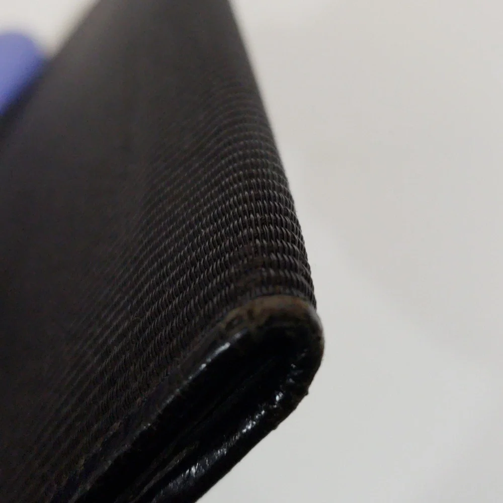 Black Genuine Horse Hair Bi-Fold Long Wallet – Slim Unisex Design
